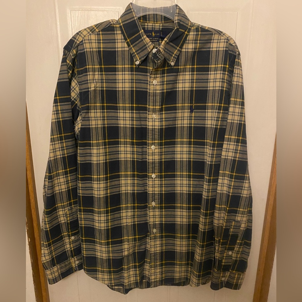 Ralph Lauren Plaid Button-Down Shirt